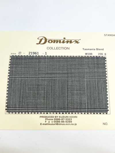 21961 Laine mélangée Tasmania DOMINX Standard Collection Laine de haute qualité à carreaux Glen