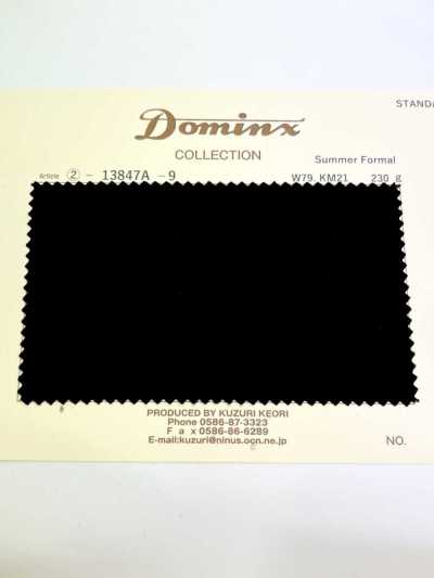 13847A Summer Formal DOMINX (Dominx) Collection standard Mohair de chevreau noir profond