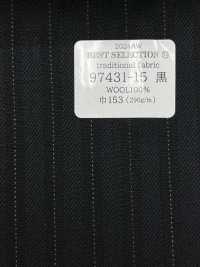 97431 Costumes TISSUS TRADITIONNELS, Multi-matières, Noir, Rayé[Textile] Kunishima Co., Ltd. Sous-photo