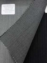 09441 FANCY WORSTED Laine Polyester Infroissable à Chevrons[Textile] Kunishima Co., Ltd. Sous-photo