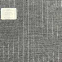 56454-58 MEILLEURE SÉLECTION 25SS [N-STRETCH] N-Stretch Gris Foncé à Rayures Craie[Textile] Kunishima Co., Ltd. Sous-photo