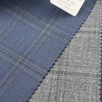 56458-25 MEILLEURE SÉLECTION 25SS [N-STRETCH] N-STRETCH Bleu Marine Foncé à Carreaux[Textile] Kunishima Co., Ltd. Sous-photo