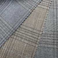 56459-35 25SS MEILLEURE SÉLECTION [N-STRETCH] N-Stretch Check Gris Foncé[Textile] Kunishima Co., Ltd. Sous-photo