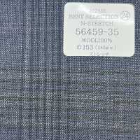 56459-35 25SS MEILLEURE SÉLECTION [N-STRETCH] N-Stretch Check Gris Foncé[Textile] Kunishima Co., Ltd. Sous-photo