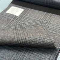 56459-80 25SS MEILLEURE SÉLECTION [N-STRETCH] N-Stretch Brown Check[Textile] Kunishima Co., Ltd. Sous-photo