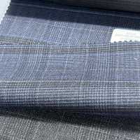 46435-25 MEILLEURE SÉLECTION 25SS [N-STRETCH] N-Stretch Tartan Bleu Marine Foncé à Carreaux[Textile] Kunishima Co., Ltd. Sous-photo