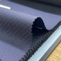 56464-39 25SS MEILLEURE SÉLECTION [FANCY WORSTED] Fancy Worsted Dark Blue Shadow Bias Stripe[Textile] Kunishima Co., Ltd. Sous-photo