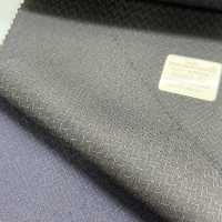 56465-20 25SS MEILLEURE SÉLECTION [FANCY WORSTED] Fancy Worsted Chevron Noir[Textile] Kunishima Co., Ltd. Sous-photo