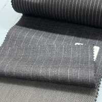 26402-47 25SS MEILLEURE SÉLECTION [Tissu Traditionnel] Tissu Traditionnel à Rayures Craie Gris Foncé[Textile] Kunishima Co., Ltd. Sous-photo