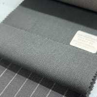 36407-91 25SS MEILLEURE SÉLECTION [FANCY WORSTED] Fancy Worsted Sans Motif Noir[Textile] Kunishima Co., Ltd. Sous-photo