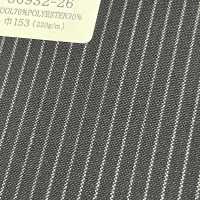 36932-26 25SS MEILLEURE SÉLECTION [FANCY WORSTED] Fancy Worsted Rayures Bleu Marine Foncé[Textile] Kunishima Co., Ltd. Sous-photo