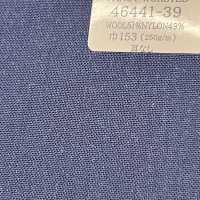 46441-39 25SS MEILLEURE SÉLECTION [FANCY WORSTED] Fancy Worsted Sans Motif Marine[Textile] Kunishima Co., Ltd. Sous-photo