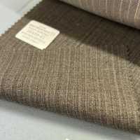 26459-61 25SS MEILLEURE SÉLECTION [FANCY WORSTED] Fancy Worsted Stripe Beige[Textile] Kunishima Co., Ltd. Sous-photo