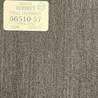 56510-57 25SSHERDREX [TWILL CHAMBRAY] Sergé Chambray Sans Motif Couleur[Textile] Kunishima Co., Ltd. Sous-photo