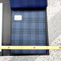 46552-50 25SS HERDREX [PROLIDO] Prolido Tartan à Carreaux Bleu Anthracite[Textile] Kunishima Co., Ltd. Sous-photo