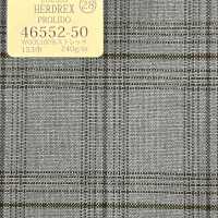 46552-50 25SS HERDREX [PROLIDO] Prolido Tartan à Carreaux Bleu Anthracite[Textile] Kunishima Co., Ltd. Sous-photo