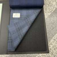 46552-50 25SS HERDREX [PROLIDO] Prolido Tartan à Carreaux Bleu Anthracite[Textile] Kunishima Co., Ltd. Sous-photo