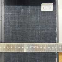 46553-28 25SSHERDREX [WOOL&LINEN] Laine Et Lin, Bleu Marine, Entrelacés[Textile] Kunishima Co., Ltd. Sous-photo