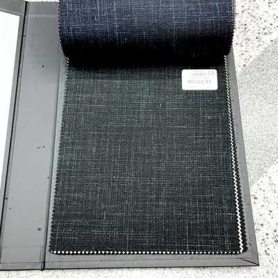 25SSHERDREX [WOOL&LINEN] Tissage Mixte Laine Et Lin Vert