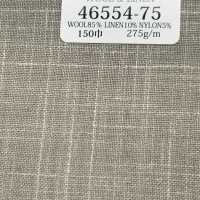 46554-75 25SSHERDREX [WOOL&LINEN] Tissage En Laine Et Lin Beige[Textile] Kunishima Co., Ltd. Sous-photo