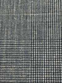 2MK3313 25SS MIYUKI Textile MOTOMACHI Bleu Clair à Carreaux Filatures De Laine Miyuki Sous-photo