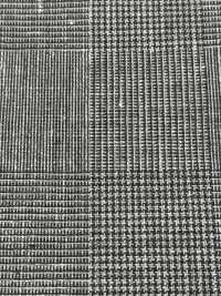 2MK3324 25SS Textile MIYUKI VARAIETES MOTOMACHI Gris Clair à Carreaux Filatures De Laine Miyuki Sous-photo