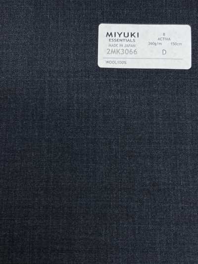 2MK3066 26SS MIYUKI Tissu MIYUKI ESSENTIALS ACTIVA Uni marine