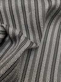 896S4613 NIKKE NIKKE Rayures Noires 140 % Fil + Soie[Textile] NIKKE Sous-photo