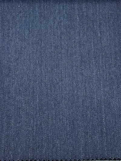 NWD014-87 NIKKE Denim en laine bleu marine uni