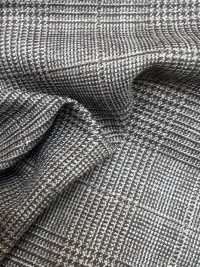 896M2324-795 Fil NIKKE TRAVEL Brown Check 120 Fils[Textile] NIKKE Sous-photo