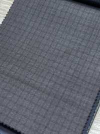 896S2616-29 Fil NIKKE TRAVEL Brown Check 120 Fils[Textile] NIKKE Sous-photo