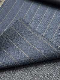 TVLT2007-35 Fil NIKKE TRAVEL à Rayures Bleu Marine 120 Fils[Textile] NIKKE Sous-photo