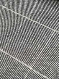 896M2320-598 NIKKE TRAVEL Charcoal Check S120s[Textile] Nickel Sous-photo
