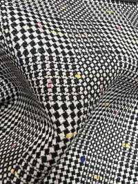T13361-012 NIKKE DESIGN Grège Glen Check[Textile] NIKKE Sous-photo