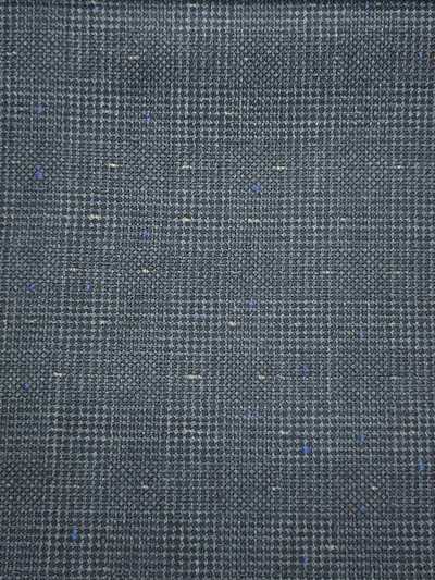 T13361-015 NIKKE Nikke Design carreaux Glen bleu marine