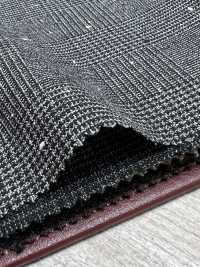 T13358-015 NIKKE DESIGN Grège Glen Check[Textile] NIKKE Sous-photo