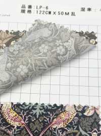 LP-6 Doublure Imprimée Liberty Strawberry Thief Cupra[Garniture] L-top(LOISIR) Sous-photo
