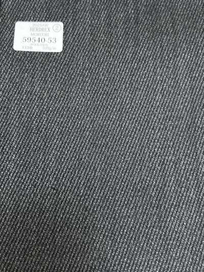 59540-53 26AW HERDREX [MOKUORI] Sergé gris Mokuori en laine anti-odeurs