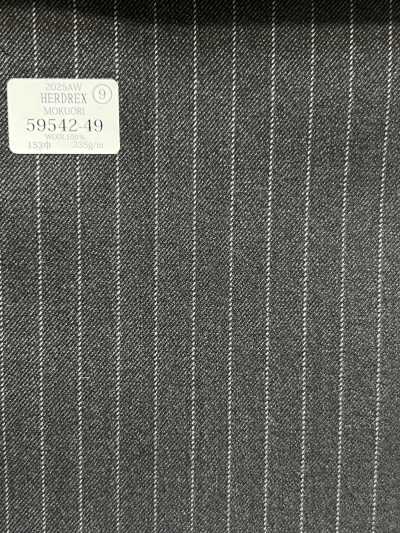 59542-49 26AW HERDREX [MOKUORI] Mokuri Laine grise à rayures crayon désodorisante