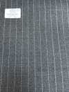 59542-63 25AW HERDREX [MOKUORI] Laine Déodorante à Rayures Crayon Gris Moyen Mokuori