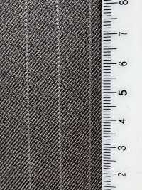 59542-77 25AW HERDREX [MOKUORI] Laine Déodorante à Rayures Crayon Marron Mokuori[Textile] Kunishima Co., Ltd. Sous-photo