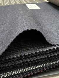 59544-24 25AW HERDREX [Laine Foulée Au Siro] Laine Foulée Au Siro Bleu Marine à Carreaux Glen[Textile] Kunishima Co., Ltd. Sous-photo