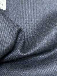 59544-24 25AW HERDREX [Laine Foulée Au Siro] Laine Foulée Au Siro Bleu Marine à Carreaux Glen[Textile] Kunishima Co., Ltd. Sous-photo