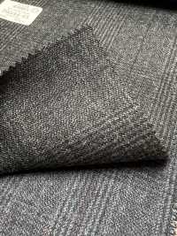 59544-45 25AW HERDREX [Laine Siro-moulée] Laine Siro-moulée Gris Anthracite Ciel Glen Check[Textile] Kunishima Co., Ltd. Sous-photo