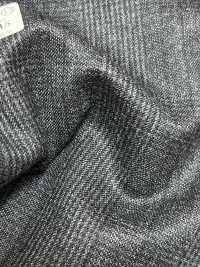 59544-45 25AW HERDREX [Laine Siro-moulée] Laine Siro-moulée Gris Anthracite Ciel Glen Check[Textile] Kunishima Co., Ltd. Sous-photo
