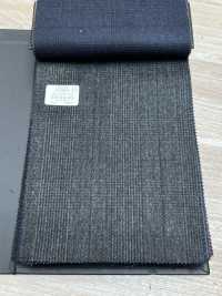 59544-45 25AW HERDREX [Laine Siro-moulée] Laine Siro-moulée Gris Anthracite Ciel Glen Check[Textile] Kunishima Co., Ltd. Sous-photo