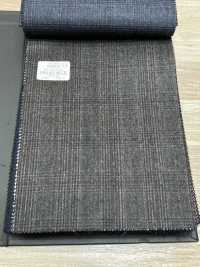 59545-85 25AW HERDREX [Laine Foulée Au Siro] Laine Foulée Au Siro Marron à Carreaux Glen[Textile] Kunishima Co., Ltd. Sous-photo