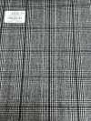 59545-92 25AW HERDREX [Laine Foulée Au Siro] Laine Foulée Au Siro Gris Clair à Carreaux Glen
