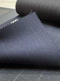 49573-22 25AW HERDREX [Brilliant Max] Rayures Larges Bleu Marine Brilliant Max[Textile] Kunishima Co., Ltd. Sous-photo