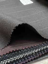 49573-85 25AW HERDREX [Brilliant Max] Brilliant Max Marron Foncé à Larges Rayures[Textile] Kunishima Co., Ltd. Sous-photo